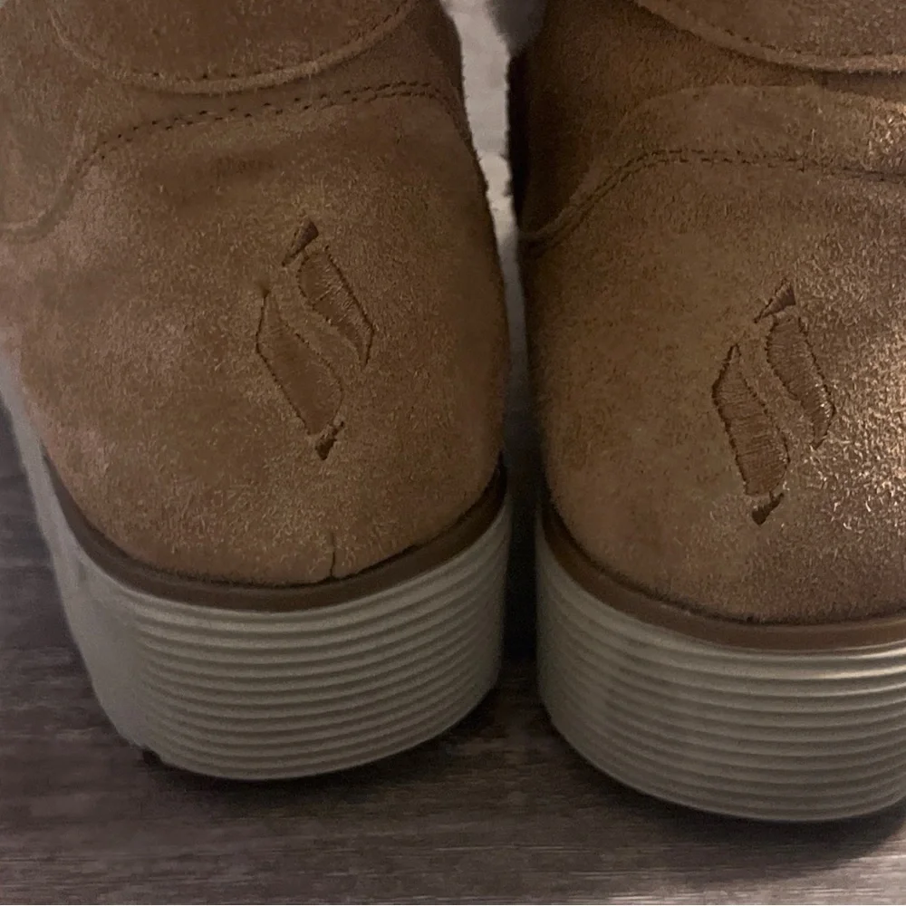 final price Skechers Keepsakes Wedge Cozy Peak Mid Calf Boots